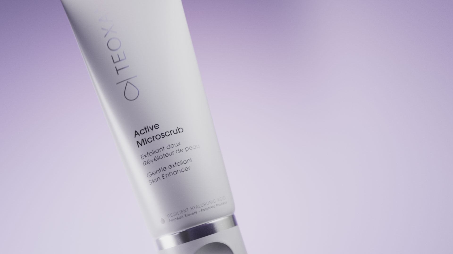 Skincare, Teoxane reinventa l’esfoliazione con Active Microscrub: formula ibrida con sfere vulcaniche + enzimi per un’esperienza sensoriale